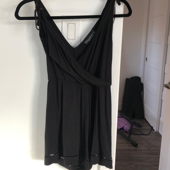 Top shop black romper - Picture 1 of 1